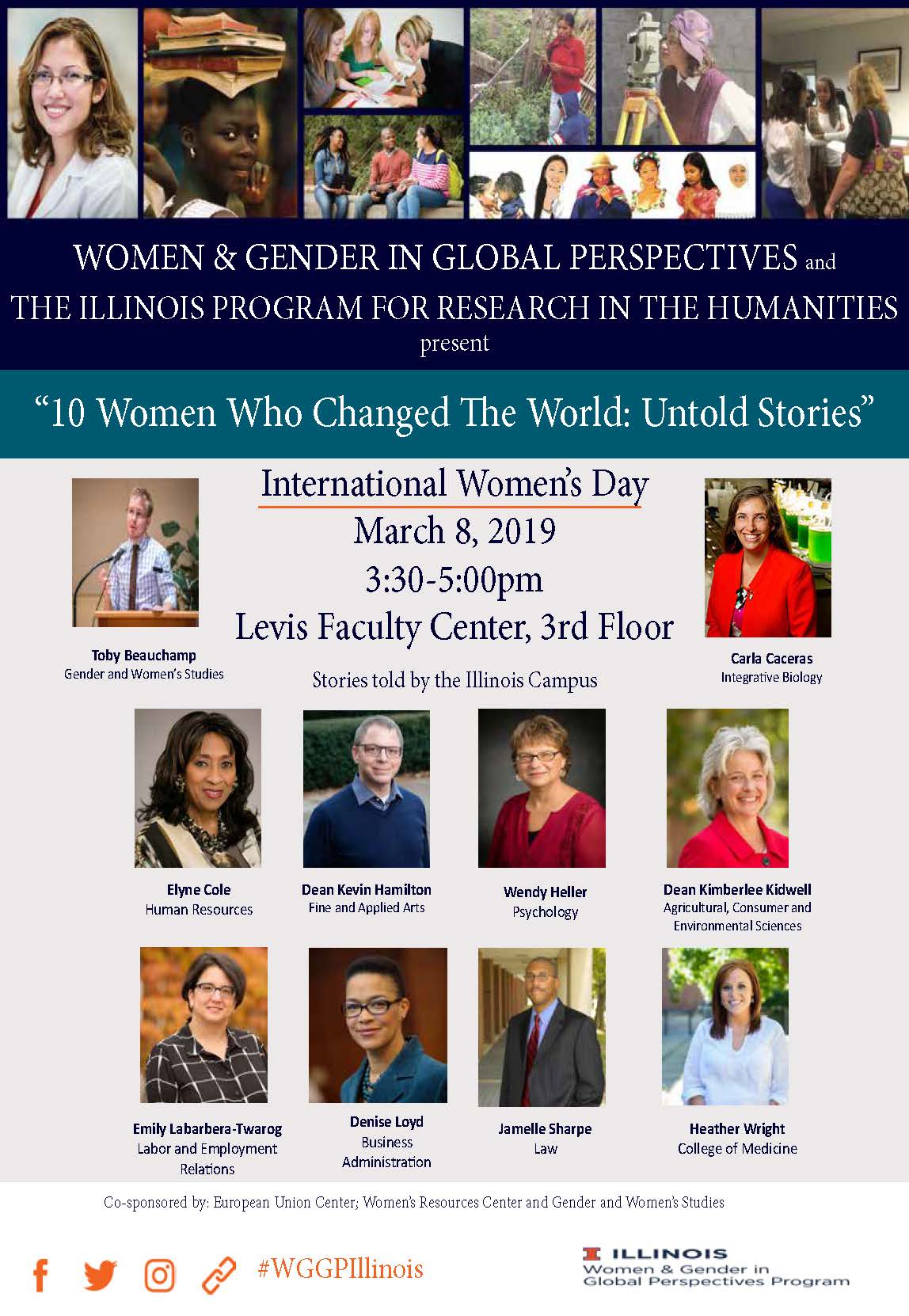 International Womens Day Event Poster