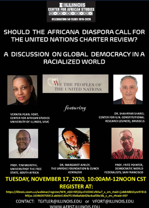 75 years of the UN and the Africana Diaspora--a special CAS webinar