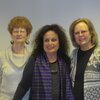 Evelyne Accad with Beth Stafford and Gale Summerfield, 2013
