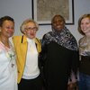 Marianne Ferber with Merle Bowen and Maimouna Barro, 2010