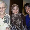 Jean Due with GRID Students Tutin Aryanti and Tahreer Araj, 2010