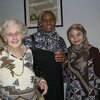 Jean Due with GRID Students Maimouna Barro and Tutin Aryanti
