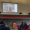 International Women's Day 2022, zoom capture of Rep. Carol Ammons speech