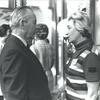 Rita Goodman and Canadian Prime Minister Lester Pierson, 1970