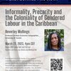 Speaker's name, event title and date 