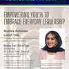 speaker's picture, event date and title