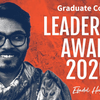 Efadul Huq- Efadul Huq -Winner of the Fall 2020 Graduate Student Leadership Award 