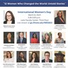 Pictures of speakers, their names and titles, event date and time
